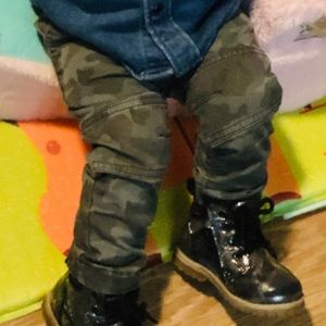 Camouflage cargo pants